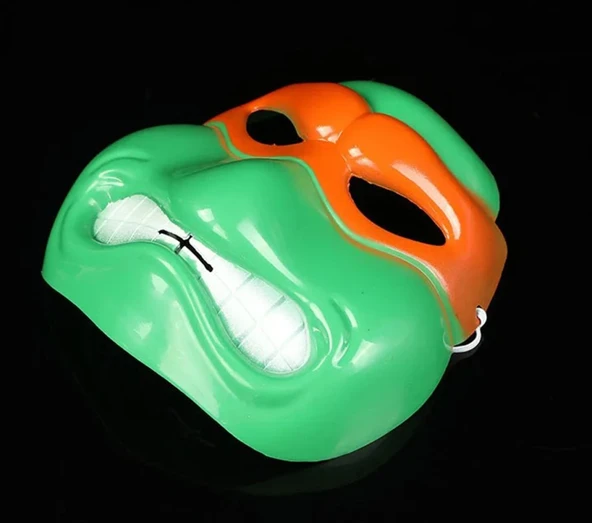 Ninja Kaplumbağalar Maskesi Michelangelo Maskesi ürün görseli 1