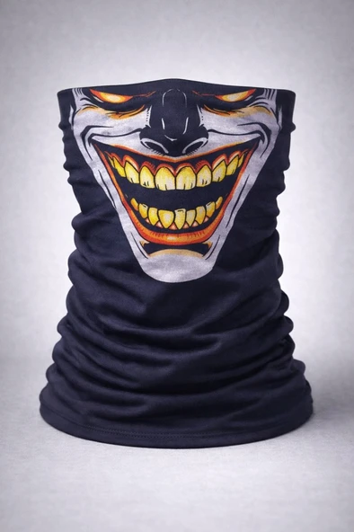 Joker Gülüşlü Maske – Çok Amaçlı Boyunluk Bandana 3 No ürün görseli 1