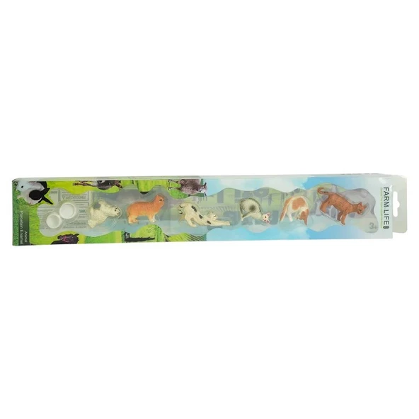 KZ956031F KEDİ ARKDŞ.FİGÜR SET KUTULU 6PCS 2MTÜL ürün görseli 1