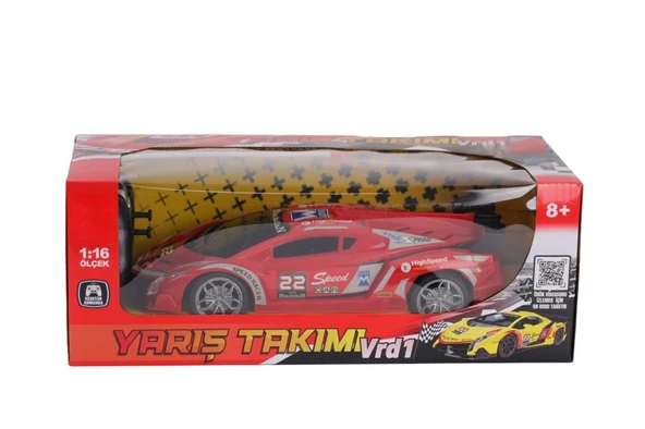 10728 UK FF ŞARJLI 1 16 DESENLİ YARIŞ ürün görseli 1