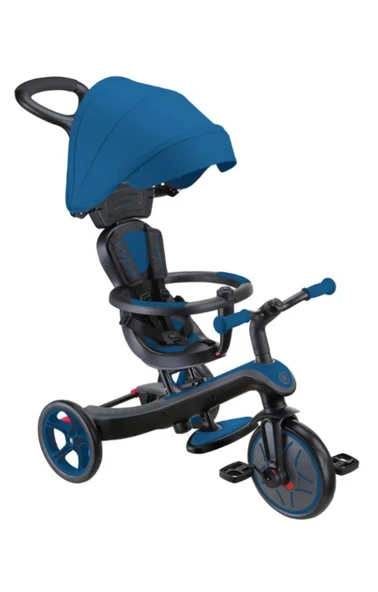 Globber Explorer 4in1 Trike Bisik Kraliyet Mavisi ürün görseli 1