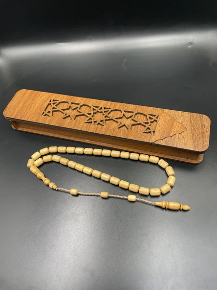 El Yapımı Dut Tespih – 11x7 mm - Resim 2