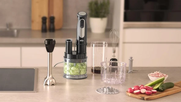Braun MultiQuick 5 Pro MQ 55755 M El Blender Seti - Resim 3