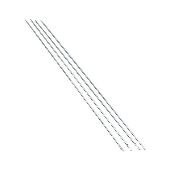 İnce Kare Kesim Metal Ciğer ve Domates Şişi - 50 cm ürün görseli 1
