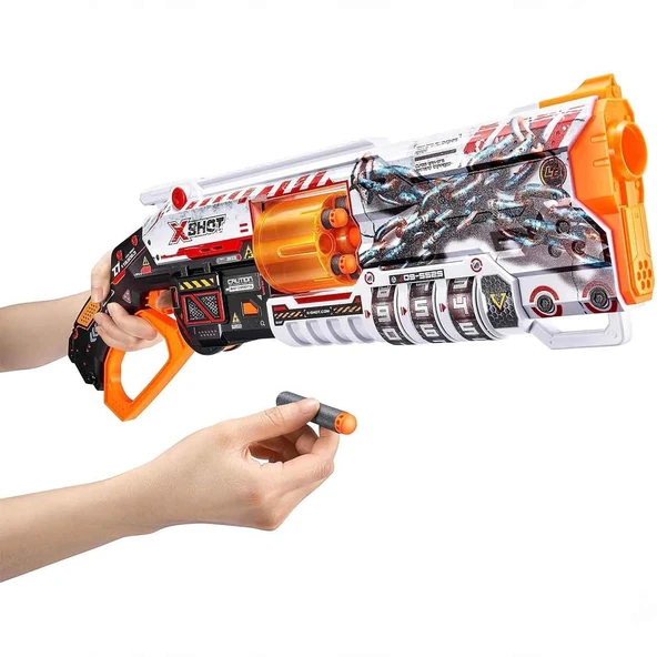 X-Shot Skins Lock Blaster 16 Dartlı - Resim 2