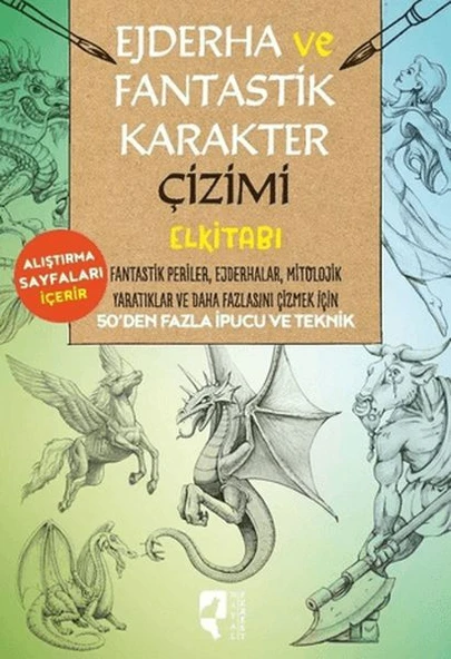 Ejderha ve Fantastik Karakter Çizimi Elkitabı ürün görseli 1