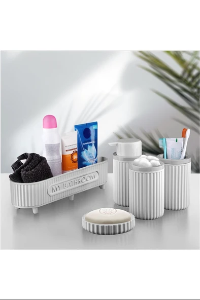 5'li Banyo Seti My Bathroom Serisi Royaleks-EMN3386 ürün görseli 1