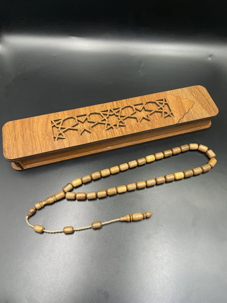 El Yapımı Ceviz Tespih – 11x7 mm ürün görseli 1