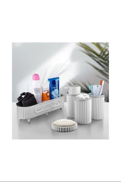 5 Li Banyo Seti My Bathroom Serisi ROYALEKS-EMN3386 ürün görseli 1
