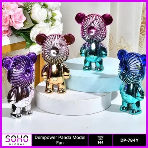 PANDA MODEL MİNİ FAN 3 KADEMELİ ürün görseli 1