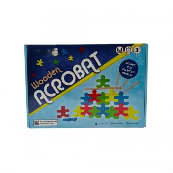 RD5684 WOODEN ACROBAT ürün görseli 1