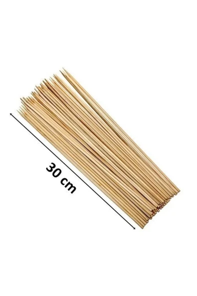 Çöp Şiş 30cm | Ahşap Çubuk | Royaleks-ALK-119 ürün görseli 1
