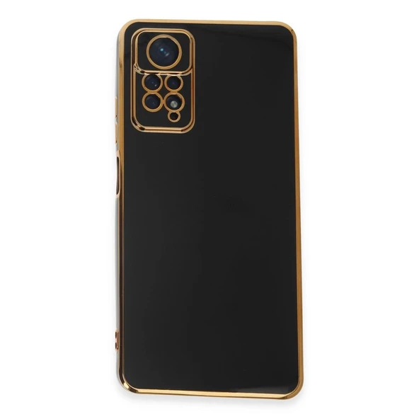 Xiaomi Redmi Note 12 Pro 4g Kılıf Volet Silikon - Siyah ürün görseli 1