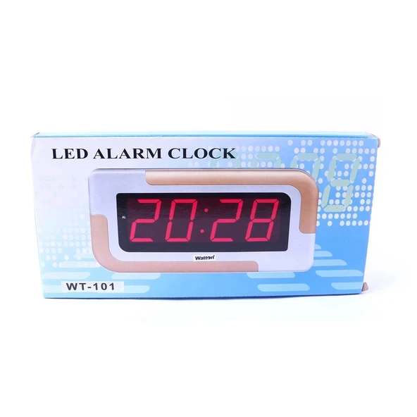 Lcd Masa Duvar Saati  Wt-101 - Resim 2
