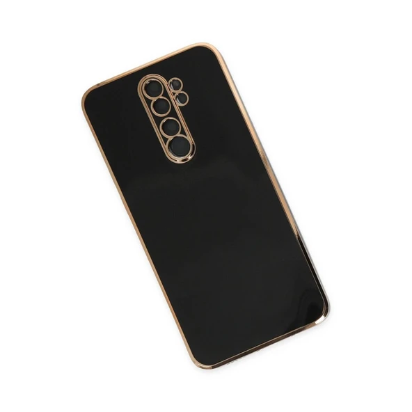 Xiaomi Redmi Note 8 Pro Kılıf Volet Silikon - Siyah - Resim 2