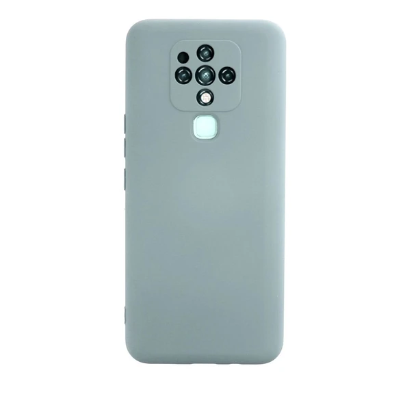 Tecno Camon 16 Kılıf Nano İçi Kadife Silikon - Buz Mavisi ürün görseli 1