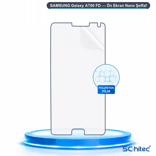SChitec SAMSUNG Galaxy A700 FD Uyumlu Hidrojel Ekran Koruyucu ürün görseli 1