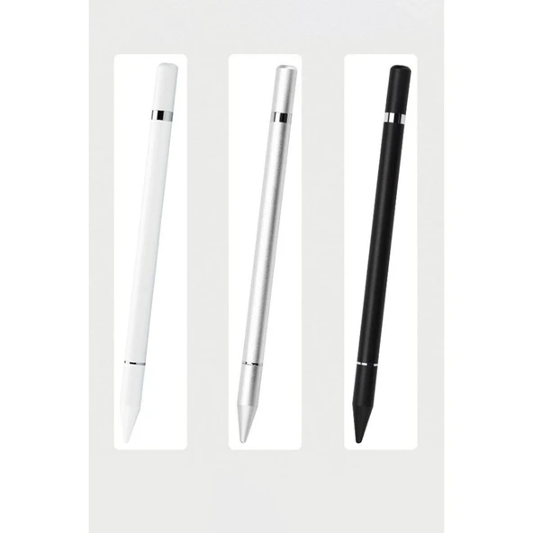 Dokunmatik Stylus Kalem Pen 110 - Beyaz - Resim 5