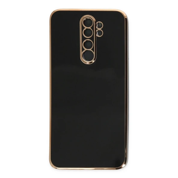 Xiaomi Redmi Note 8 Pro Kılıf Volet Silikon - Siyah ürün görseli 1