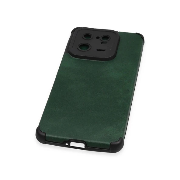 Xiaomi Mi 13 Pro Kılıf Loop Deri Silikon - Yeşil - Resim 4