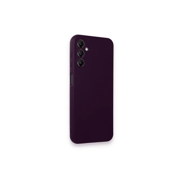 Samsung Galaxy A24 4g Kılıf First Silikon - Mor - Resim 2