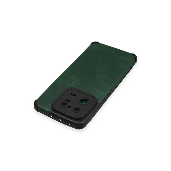 Xiaomi Mi 13 Pro Kılıf Loop Deri Silikon - Yeşil - Resim 3