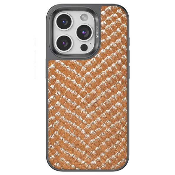 Venco Apple İphone 15 Pro Max Viper Kapak - Kahverengi ürün görseli 1