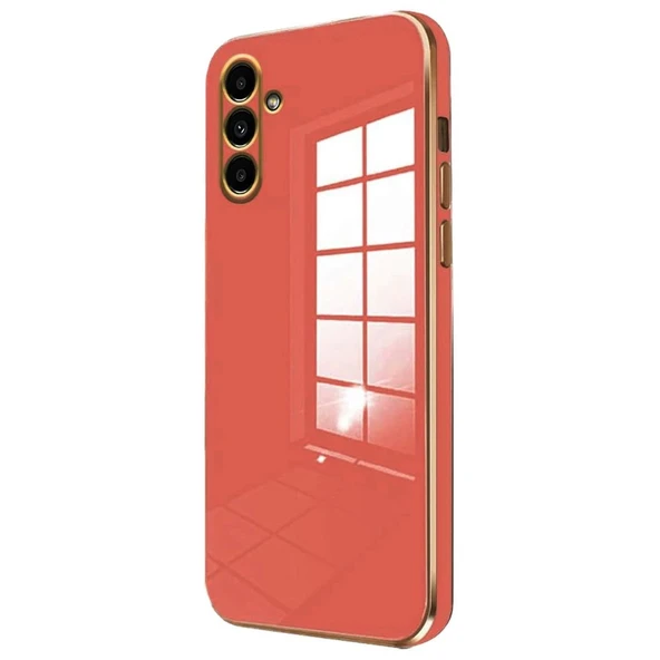 Samsung Galaxy M15 Kılıf Volet Silikon - Kırmızı ürün görseli 1