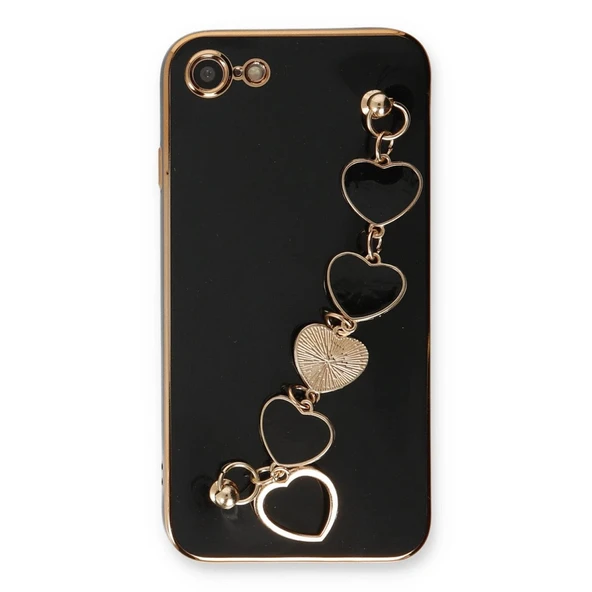 Apple İphone 7 Kılıf Esila Silikon - Siyah - Resim 2