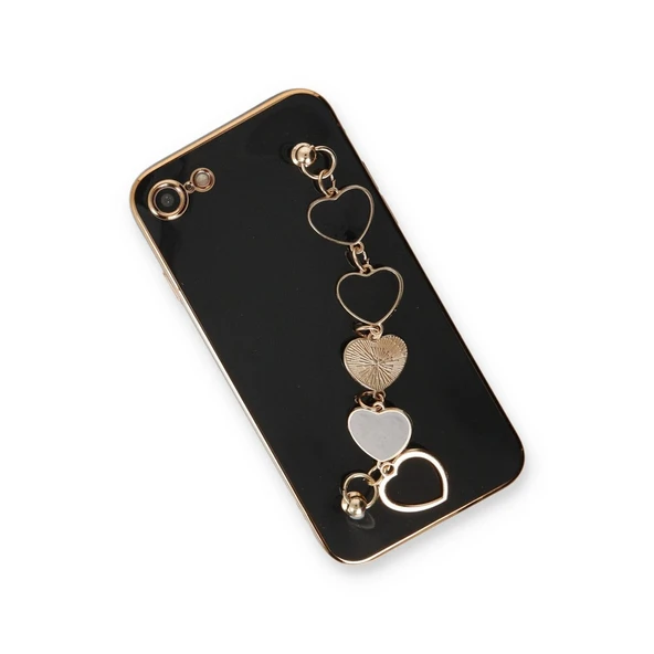 Apple İphone 7 Kılıf Esila Silikon - Siyah - Resim 3