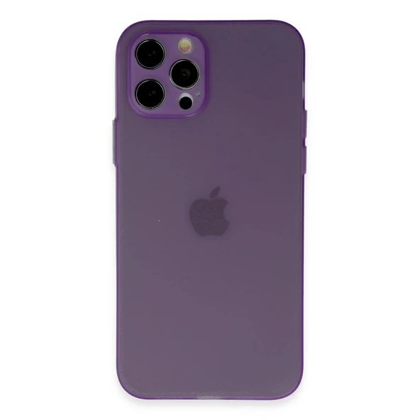 Apple İphone 12 Pro Kılıf Puma Silikon - Koyu Mor ürün görseli 1