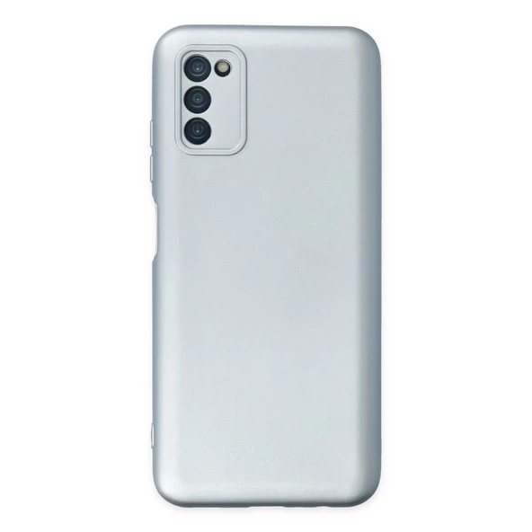 Samsung Galaxy A03s Kılıf Nano İçi Kadife Silikon - Sky Blue ürün görseli 1