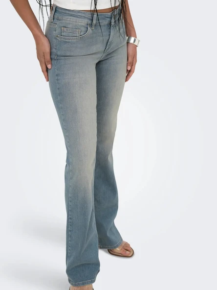 15376158 ONLBLUSH MID FLARED DNM REA638 - Resim 6