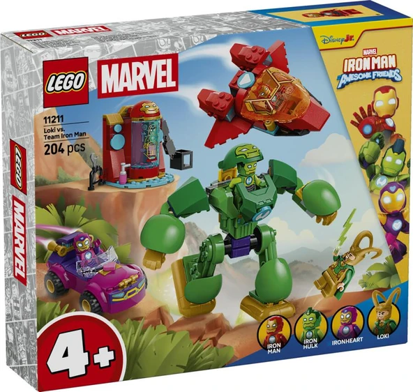 LEGO Super Heroes 11211 Loki vs. Team Iron Man ürün görseli 1