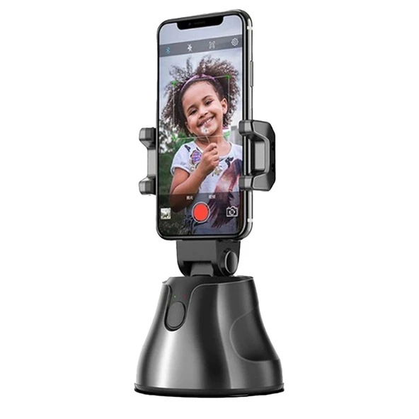 Apai Genie 360 Derece Takip Etme Özellikli Selfie Gimbal - Siyah ürün görseli 1