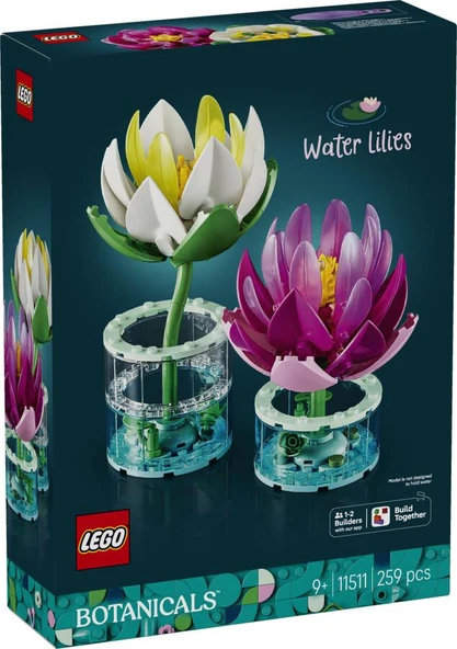 LEGO Botanicals 11511 Water Lilies ürün görseli 1