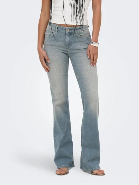 15376158 ONLBLUSH MID FLARED DNM REA638 - Resim 10