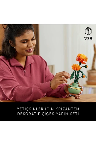 LEGO 10368  KRİZANTEM - Resim 5
