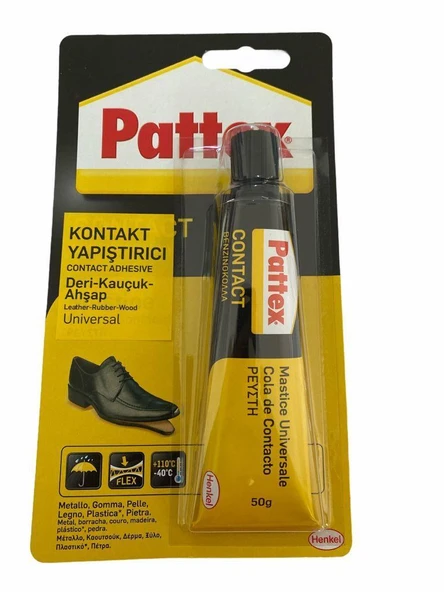 Pattex Deri Kauçuk Ahşap Yapıştırıcı 50 Gr ürün görseli 1