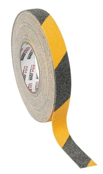 Era 12293 Sarı Siyah Kaydırmaz Bant 25 Mm 15 Metre ürün görseli 1