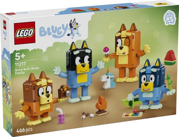 LEGO Bluey 11217 Brick-Built Bluey Family ürün görseli 1