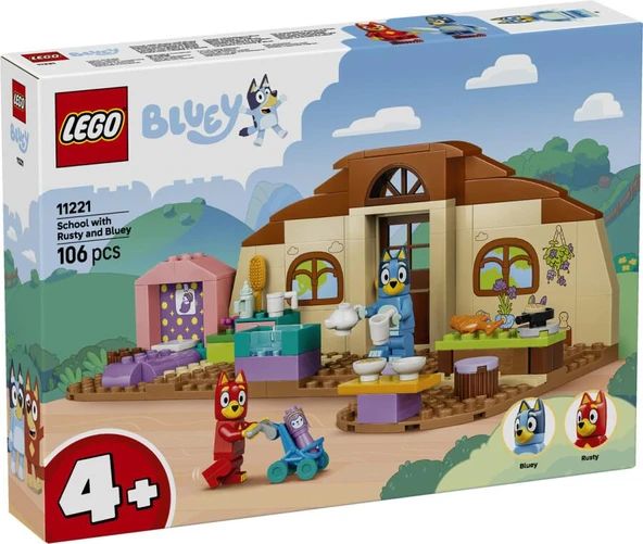LEGO Bluey 11221 School with Rusty and Bluey ürün görseli 1