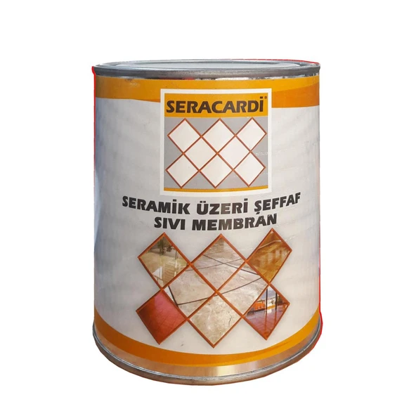 Seracardi Seramik Üzeri Şeffaf İzolasyon 1 Kg ürün görseli 1