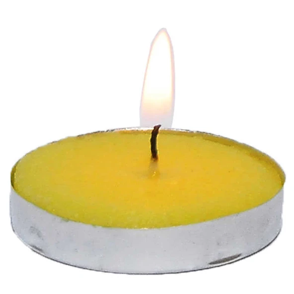 Tea Lights Sarı Mum 5 Li 1 Paket ürün görseli 1