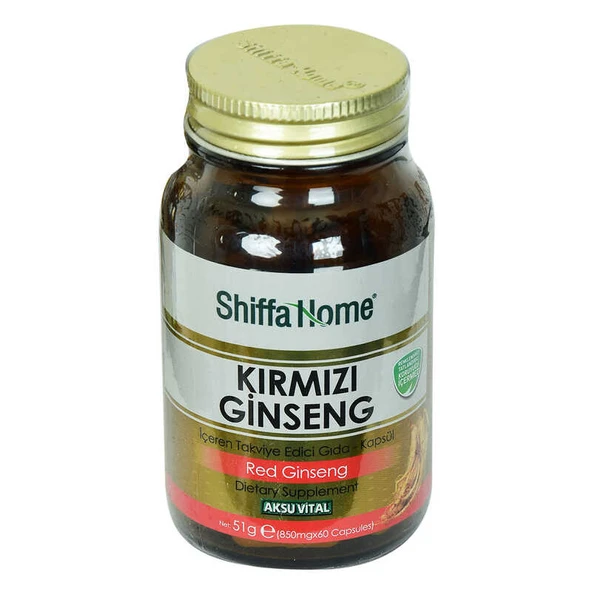 Shiffa Kırmızı Ginseng Diyet Takviyesi 850 X 60 ürün görseli 1