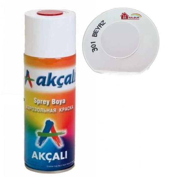 Sprey Boya 400 Ml 301 Parlak Beyaz ürün görseli 1
