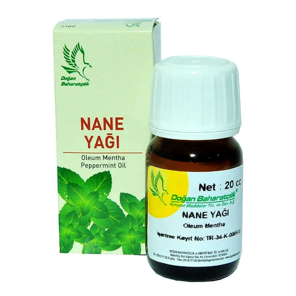Nane Yağı 20 Cc - Oleum Mentha Peppermint Oil ürün görseli 1
