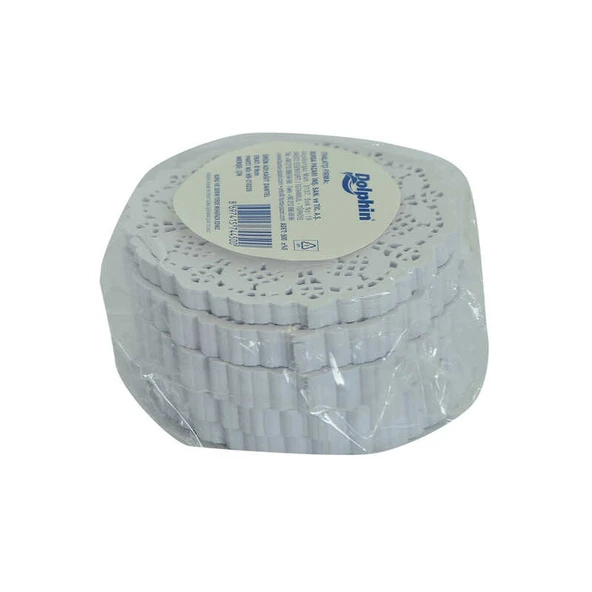 Kağıt Bardak Altlığı 9 Cm Dantel Desenli Beyaz 500 1 Paket ürün görseli 1