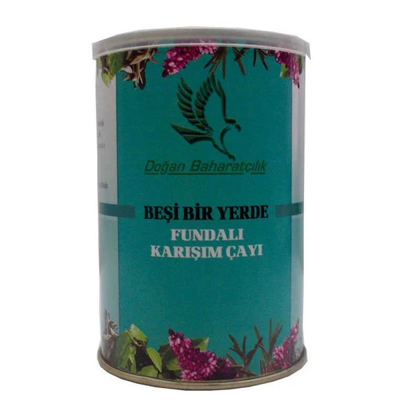 Beşi Bir Yerde Çay 100 Gr Teneke Kutu ürün görseli 1