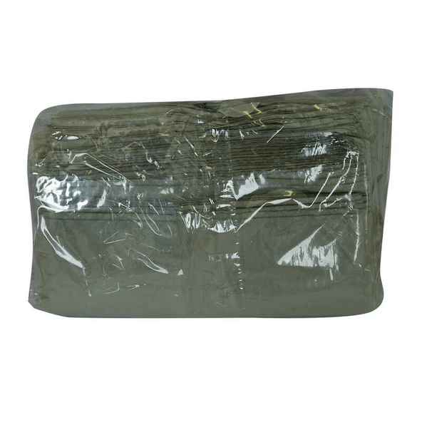 Küçük Boy Atlet Geri Dönüşüm Granül Çanta Poşet 40X25 Cm Kalın Gri 1000 Gr 1 Paket ürün görseli 1